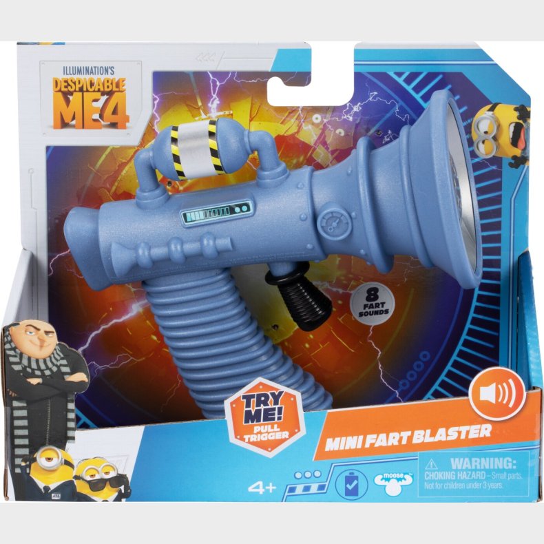 Minions - Despicable Me 4, Mini Prutte Blaster