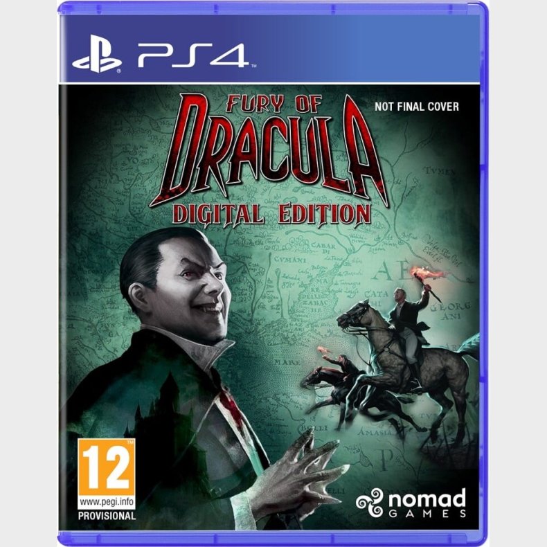 Fury Of Dracula Digital Edition - PS4