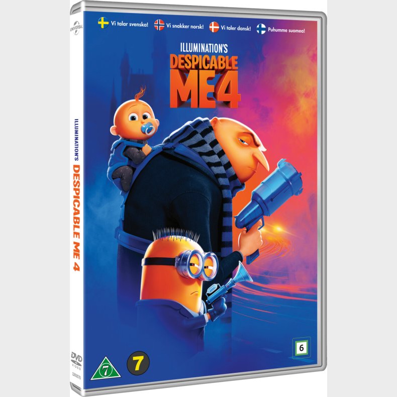 Grusomme Mig 4 / Despicable Me 4 - DVD - Film