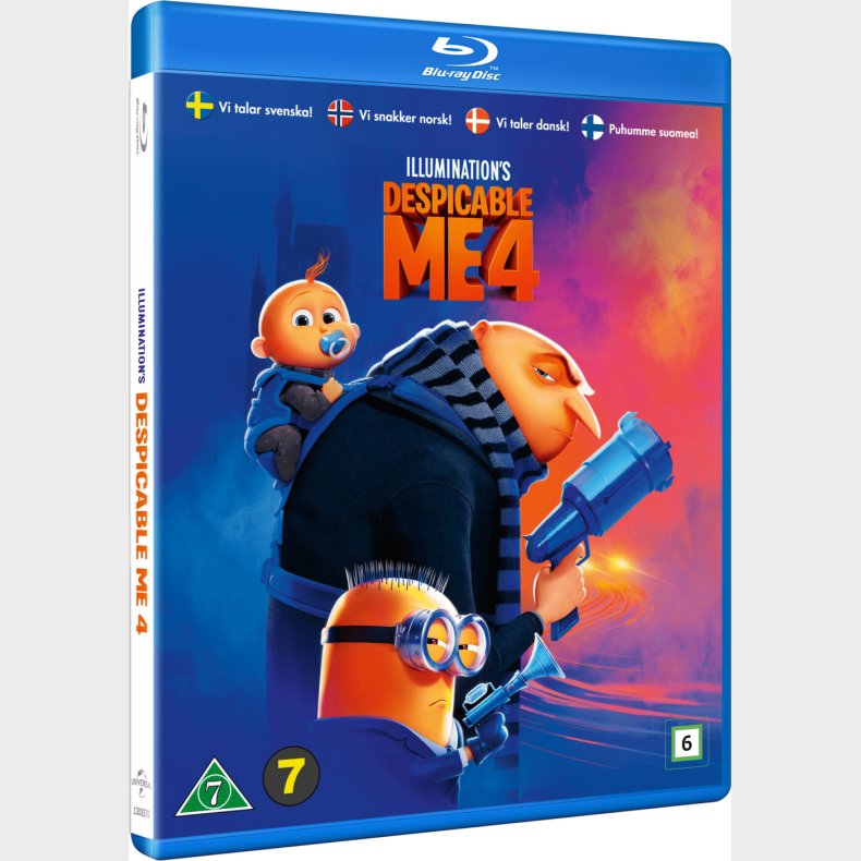 Grusomme Mig 4 / Despicable Me 4 - Blu-Ray