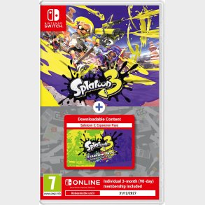 Splatoon 3 + Expand Pass + 3 Months Nso - Nintendo Switch