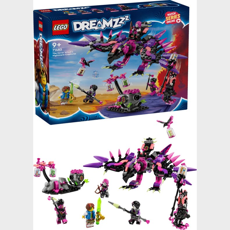 Lego - Dreamzzz - Aldrig-heksens Mareridtsvsner (71483)