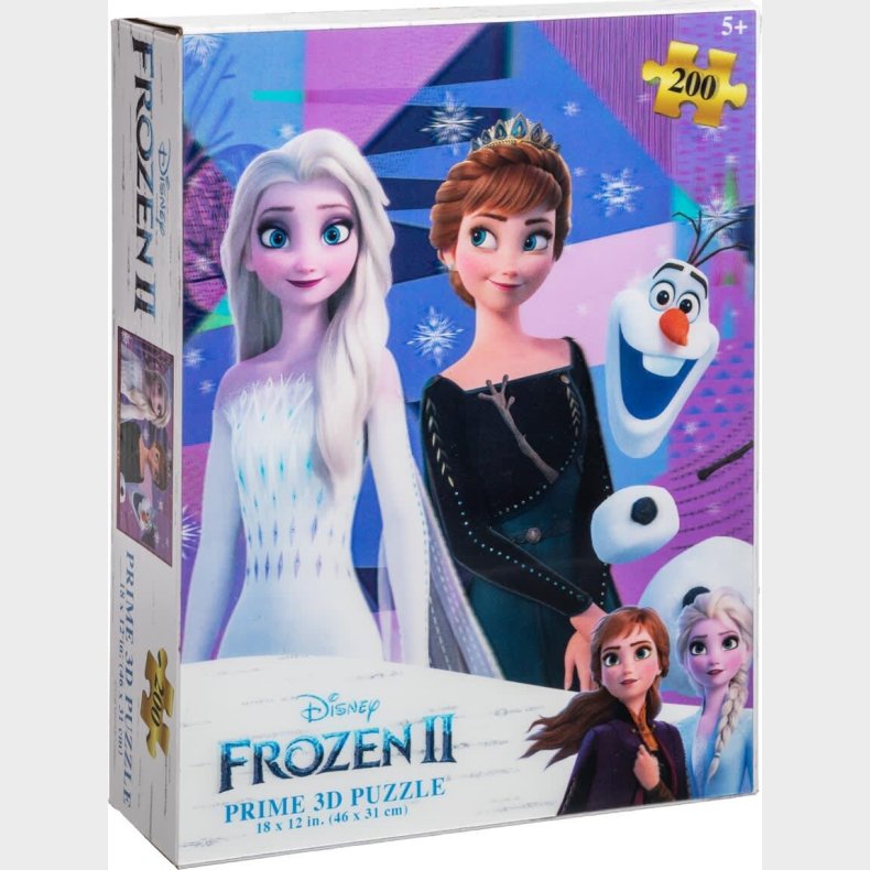 Disney - 3d-puslespil 200 Brikker Frozen