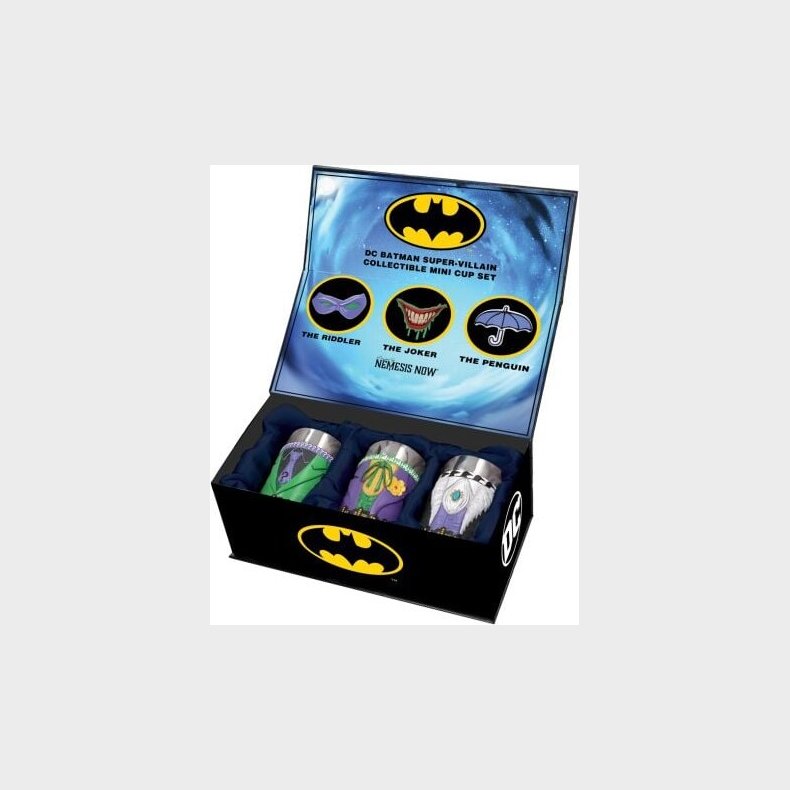 Dc Batman Super-villain Collectible Mini Cup Set