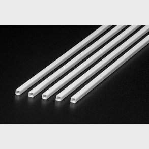 Plastic Beams 3mm Square Tube (5pcs.) - 70261 - Tamiya