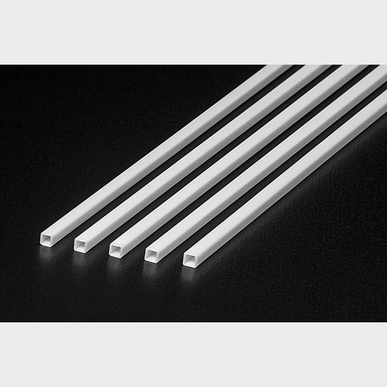 Plastic Beams 3mm Square Tube (5pcs.) - 70261 - Tamiya
