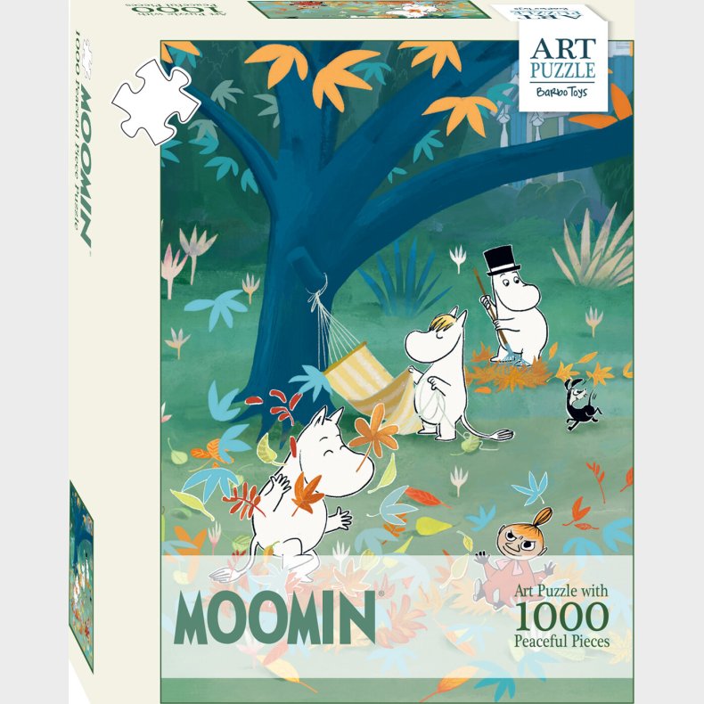 Moomin Art Puslespil - Mumi Puslespil - 1000 Brikker