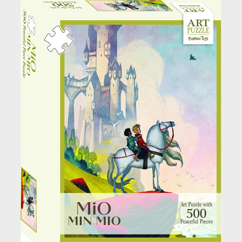 Art Puslespil Puslespil - Mio Min Mio - Slot - 500 Brikker - Barbo Toys