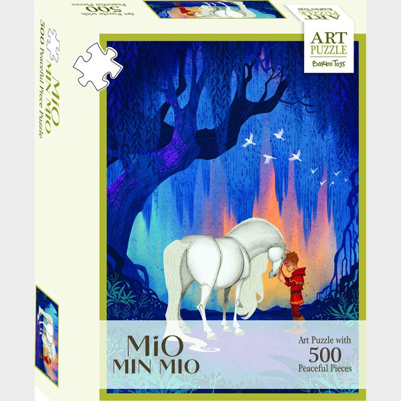 Art Puslespil Puslespil - Mio Min Mio - Hest - 500 Brikker - Barbo Toys