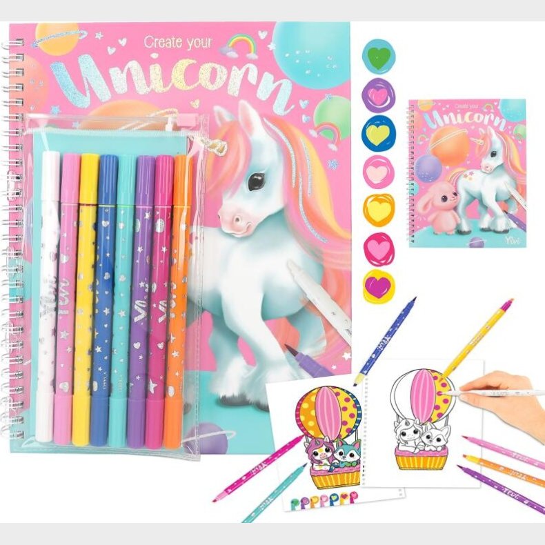 Ylvi - Malebog M/tuscher - Bog