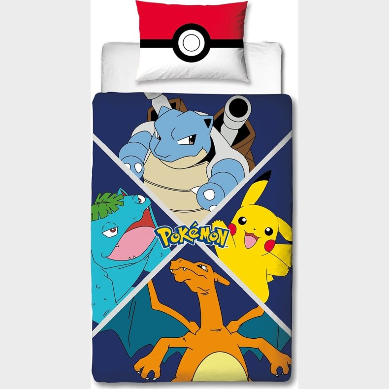 Bed Linen - Adult Size 140 X 200 Cm - Pokemon (pok611)