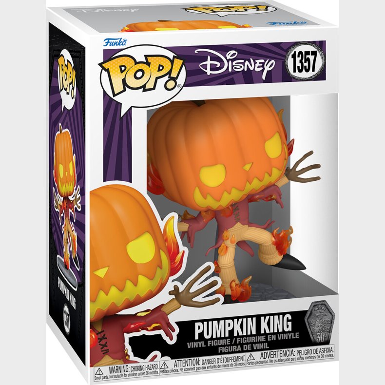 Funko! Pop - Vinyl Night Before Christmas 30th - Pumpkin King