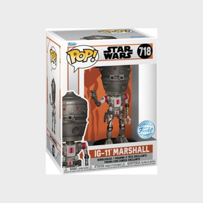 Funko! Pop - Vinyl Excl Mandalorian - Ig-11 Marshall