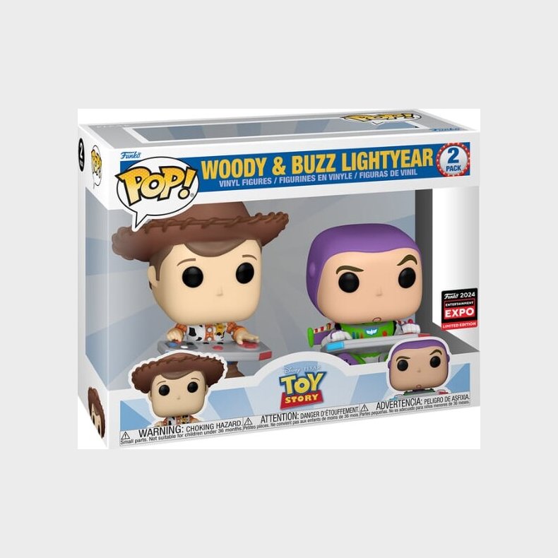 Funko! Pop - 2pk Excl - Disney Woody &amp; Buzz Lightyear