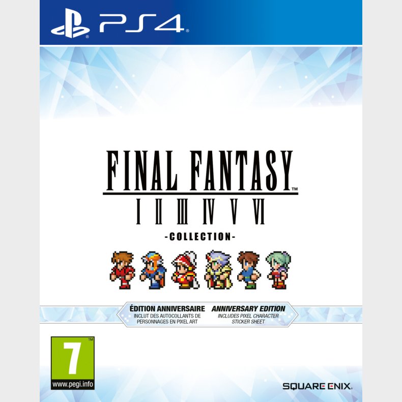 Final Fantasy I-vi - Collection - Anniversary Edition - PS4