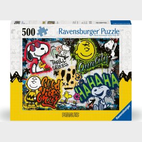 Ravensburger - Puslespil Snoopy And Friends 500 Brikker