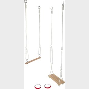3-i-1 Gyngest - Gynge, Trapez Og Gymnastikringe - Small Foot