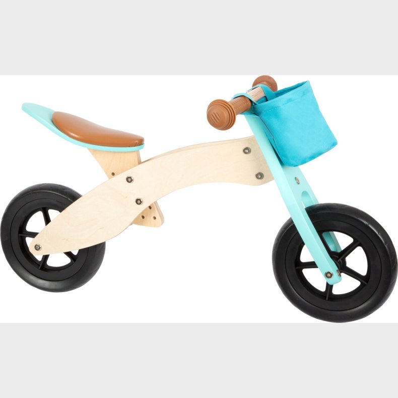 2-i-1 Trehjulet Lbecykel I Tr - 10 Tommer Maxi - Small Foot