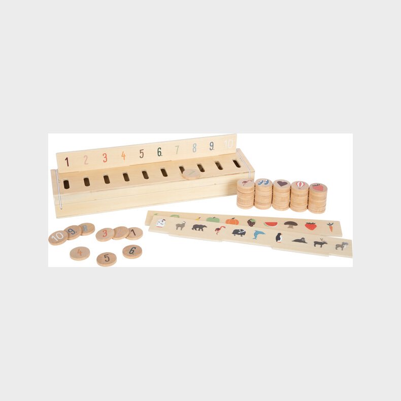 Sorteringsspil Med Dyr, Tal, Former, Tj Mm. - Small Foot