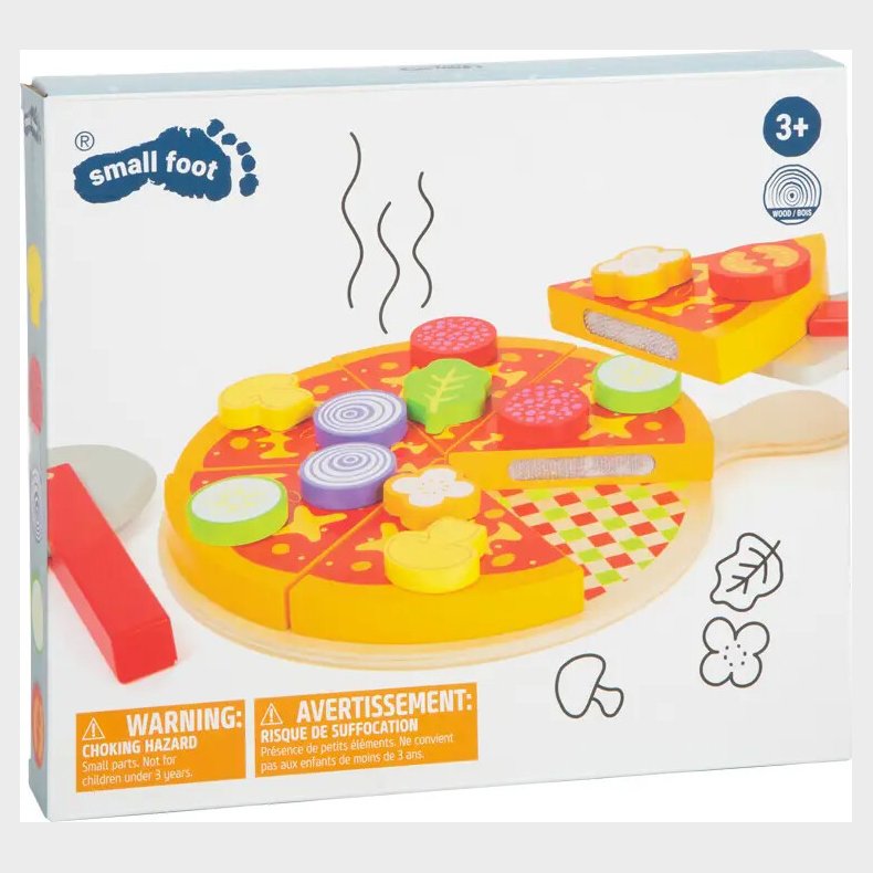 Legemad I Tr Med Velcro - Pizza St - Small Foot