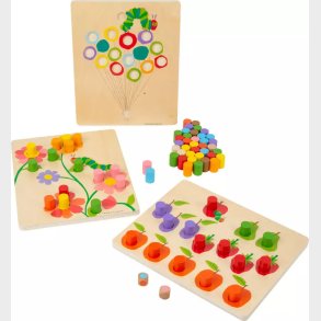 Sorteringsspil - Den Meget Sultne Larve - Small Foot