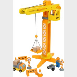 Lege Kran Med Tilbehr - Small Foot