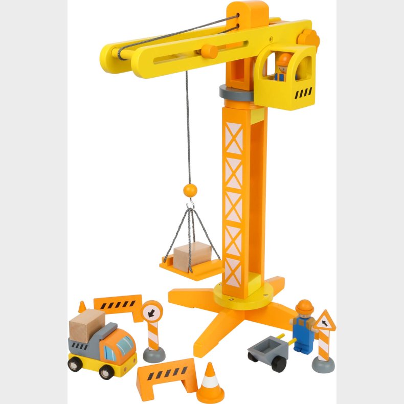 Lege Kran Med Tilbehr - Small Foot