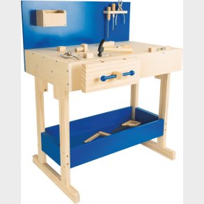 Vrktjsbnk Legetj - Tr - Inkl. Vrktj Til Brn - Small Foot