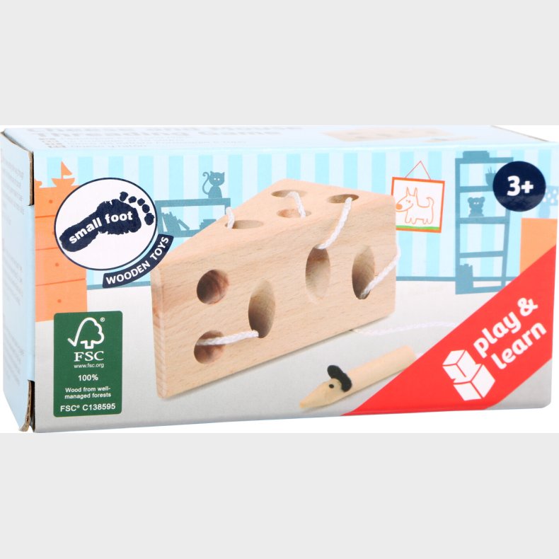 Sy Med Snor Legetj - Mus Og Ost - Small Foot