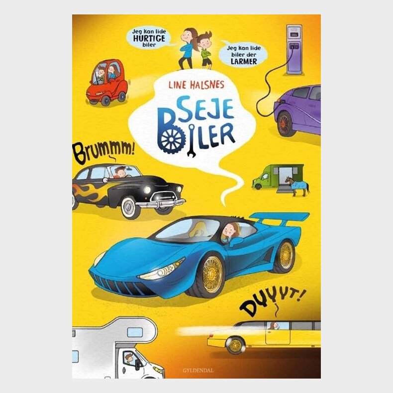 Seje Biler - Line Halsnes - Bog