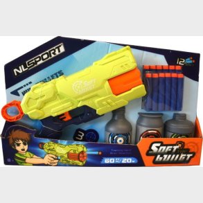 Soft Pistol M/skum Pile 28 Cm - 2 Ass Farver