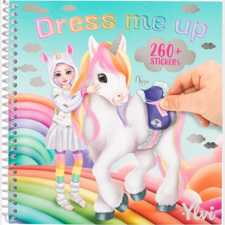 Ylvi - Dress Me Up Stickerbog - Diverse - Bog