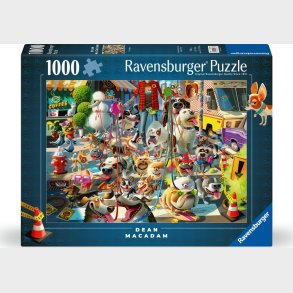 Ravensburger - Puslespil The Dog Walker 1000 Brikker