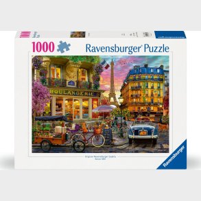 Ravensburger - Puslespil Paris At Dawn 1000 Brikker
