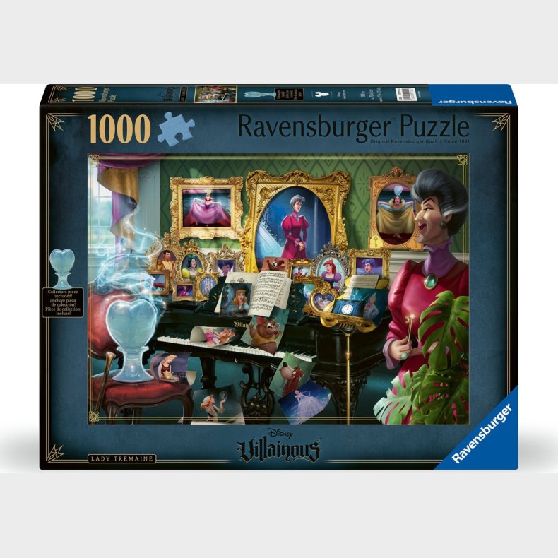 Ravensburger - Puslespil Villainous Lady Tremaine 1000 Brikker