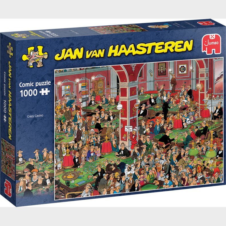 Jan Van Haasteren - Crazy Casino (1000 Pieces) (1119801834)