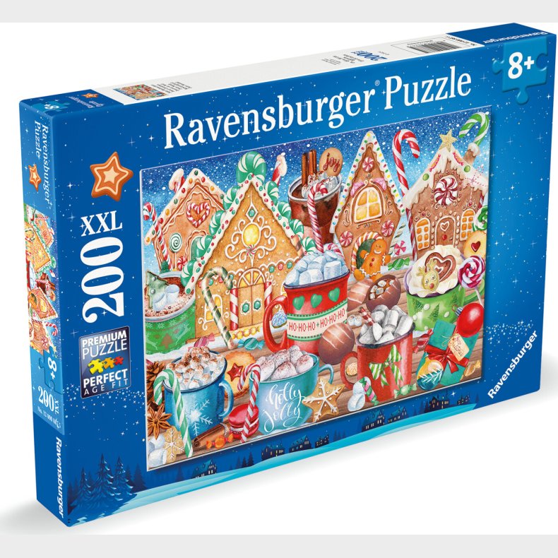 Ravensburger - Puslespil Sweet Christmas 200 Brikker