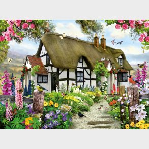 Ravensburger - Puslespil Thatched Cottage 500 Brikker