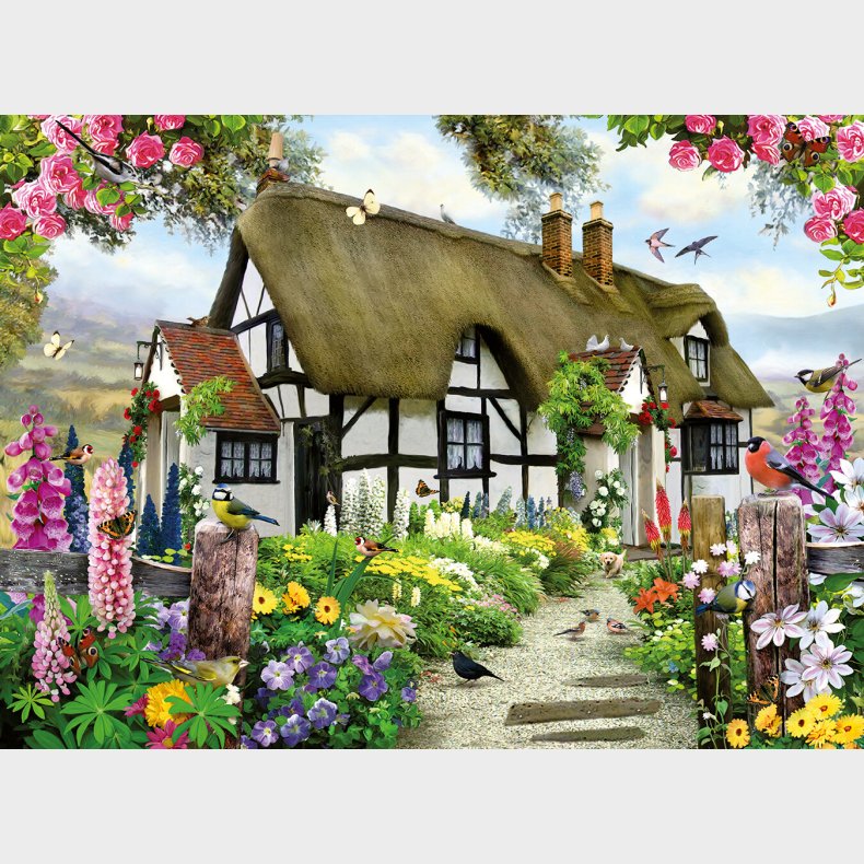 Ravensburger - Puslespil Thatched Cottage 500 Brikker