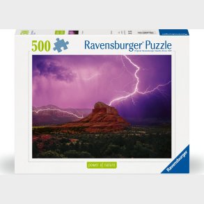 Ravensburger - Puslespil Pink Thunder 500 Brikker