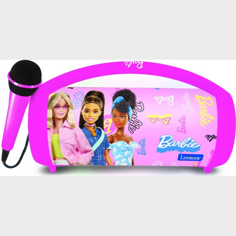 Lexibook - Barbie Bluetooth&reg; Lyshjttaler Med Mikrofon
