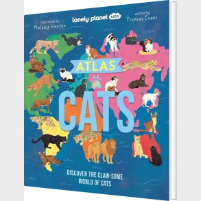 Kids Atlas Of Cats - Lonely Planet Kids - English book