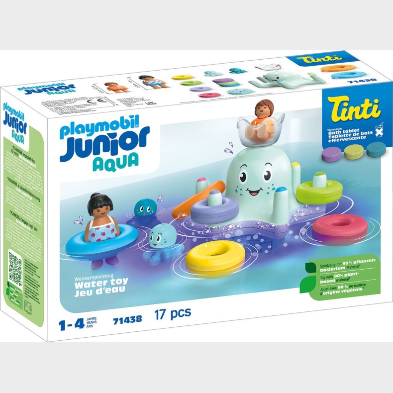 Playmobil - Junior & Tinti: Colourful Kraken (71438)