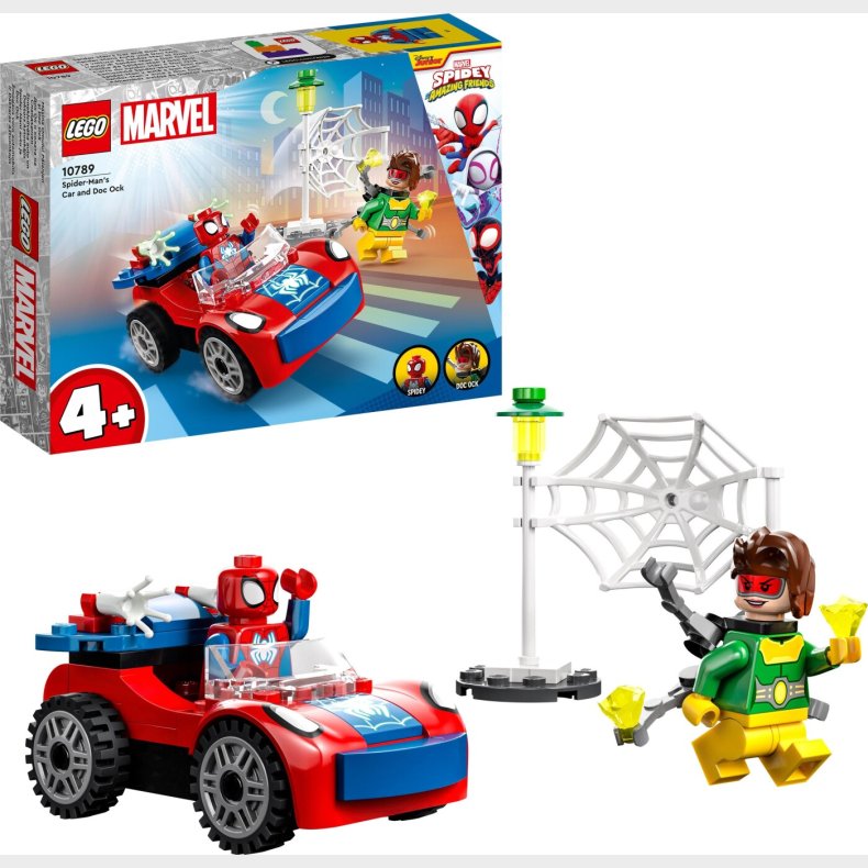 Lego - Spidey - Spider-mans Bil Og Doc Ock (10789)