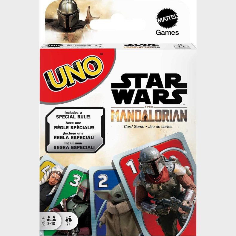 Mattel Games - Uno Star Wars The Mandalorian (hjr23)