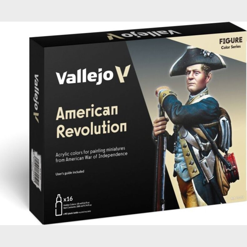 Vallejo - Model Color Maling St - American Revolution - 16x18 Ml
