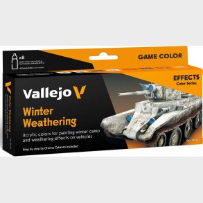 Vallejo - Game Color Maling St - Winter Weathering - 8x18 Ml