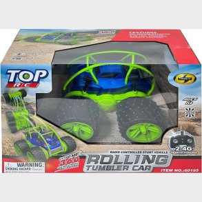 Rolling Tumbler Car R/c 2,4ghz, Blue - 60195 - Yinrun