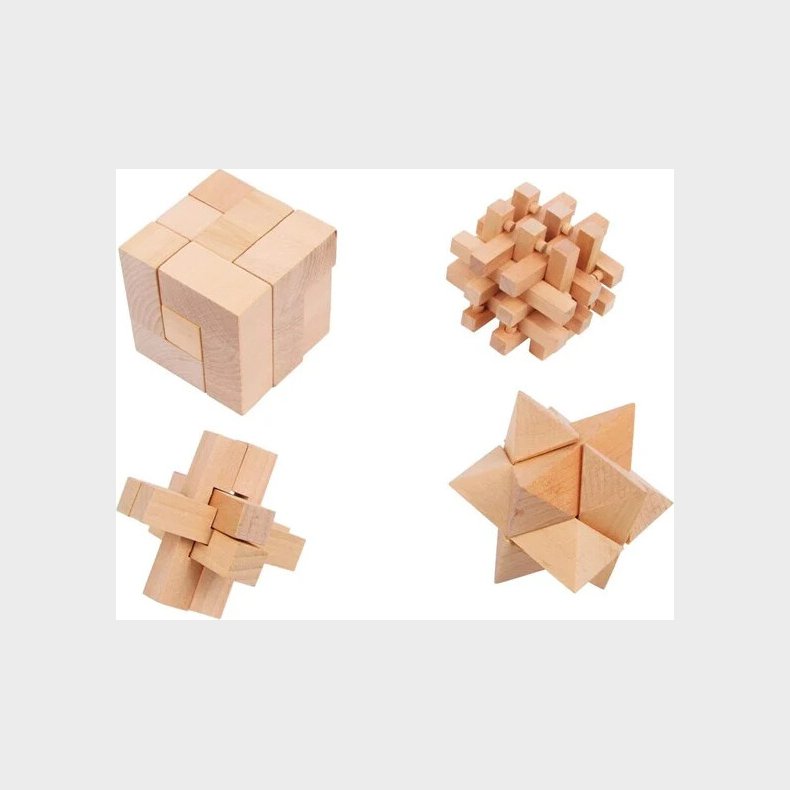 Puslespil Klodser I Tr Til Brn - Frdigheder - Small Foot