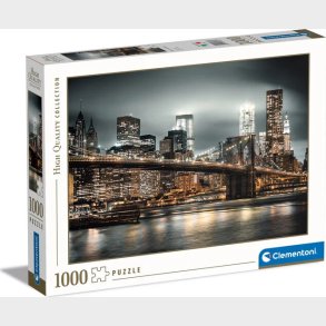 Clementoni Puslespil - New York Skyline - High Quality - 1000 Brikker